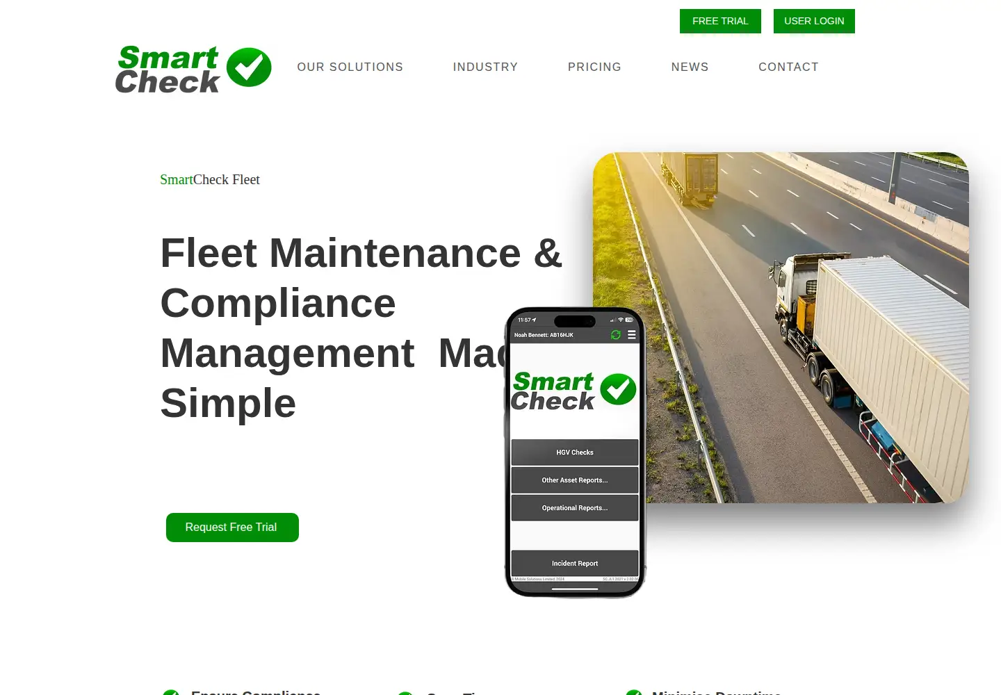 Captured homepage of smart-check.co.uk in the current scan