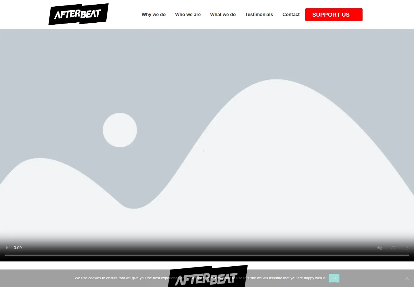 Screenshot of afterbeat.org.uk