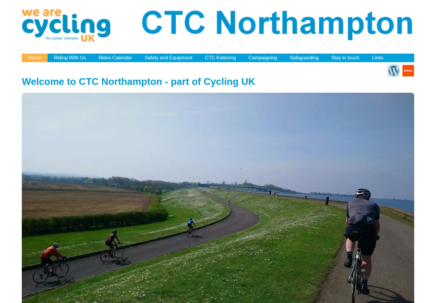 Screenshot of ctc-northampton.org.uk