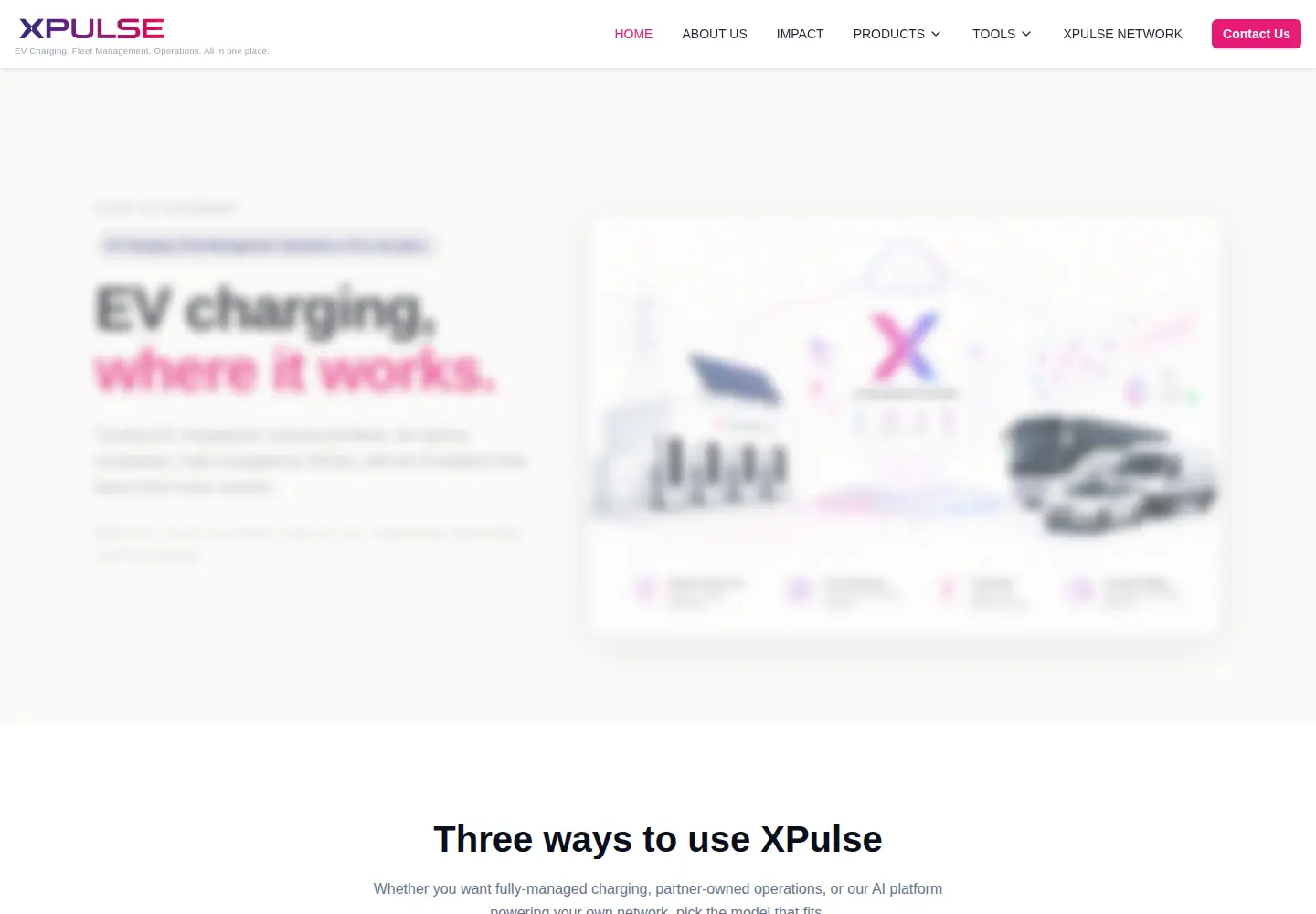 Screenshot of xpulse.uk