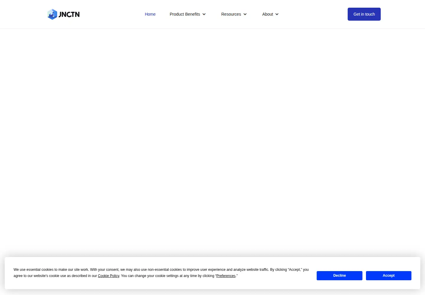 Screenshot of jnctn.us