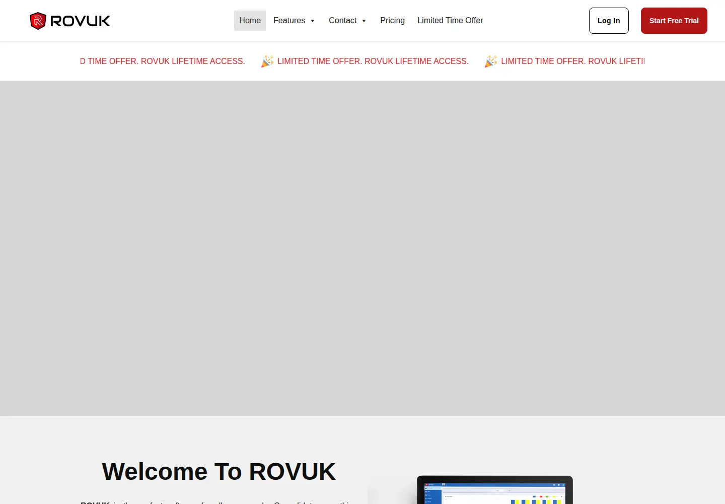 Screenshot of rovuk.us