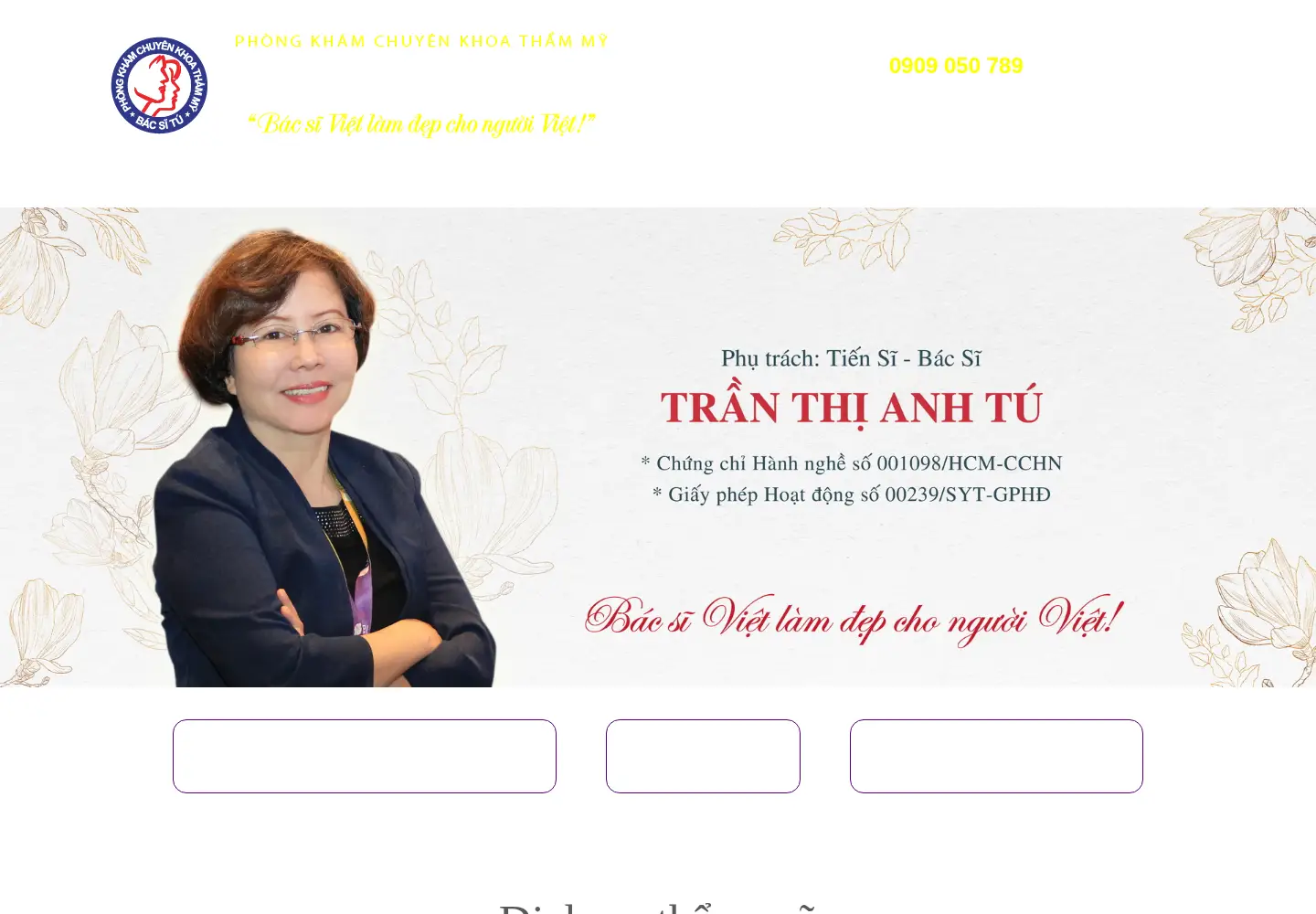 Screenshot of bacsitu.vn