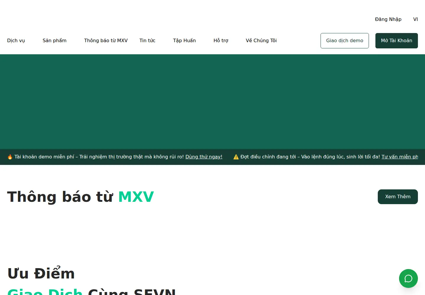 Screenshot of sfvn-invest.com.vn
