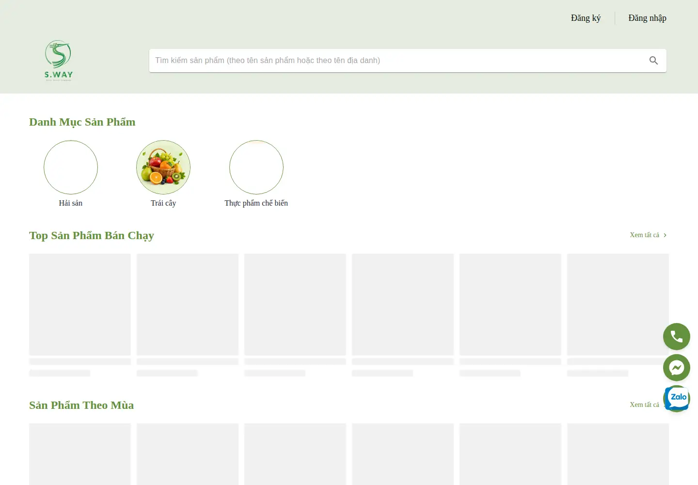 Screenshot of conduongdacsan.vn