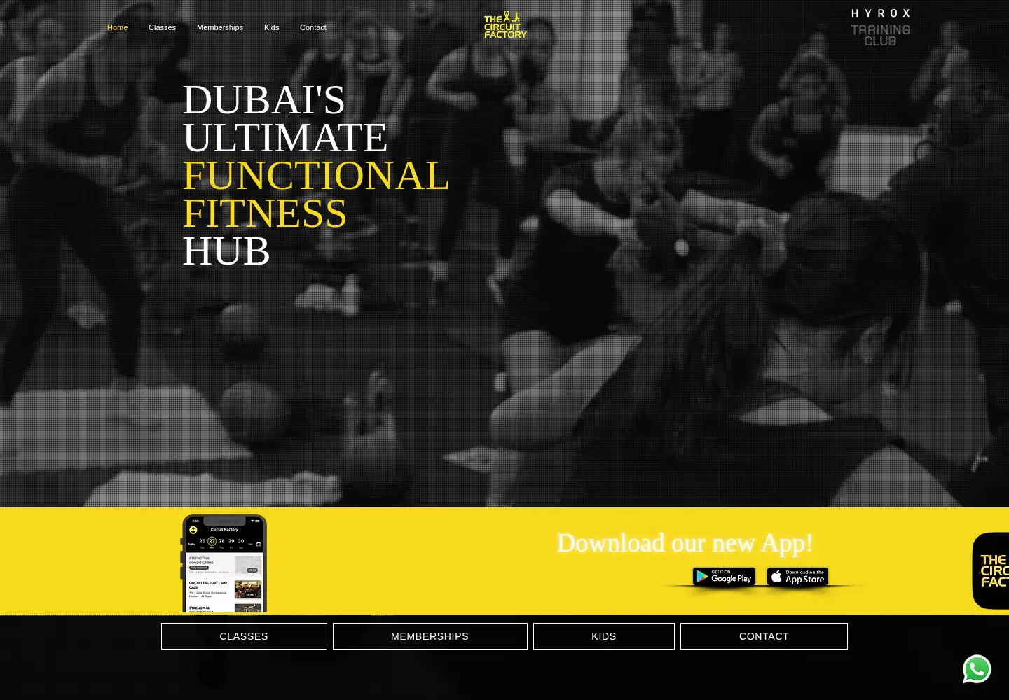 Screenshot of circuitfactory.ae