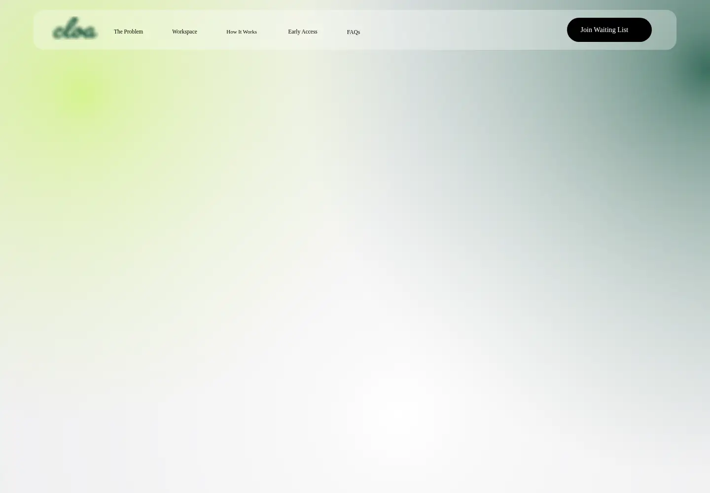 Captured homepage of cloaapp.ai in the current scan