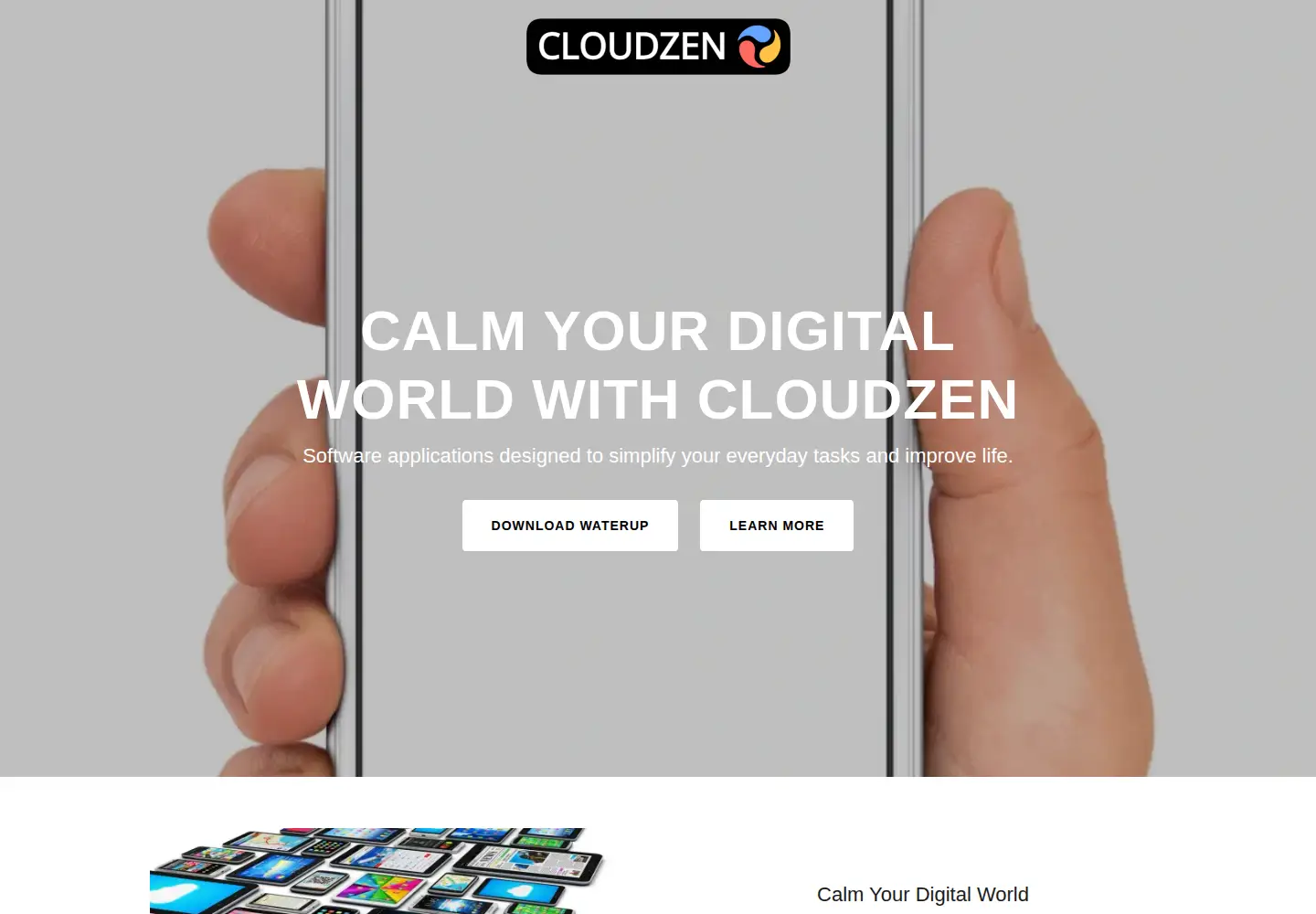 Screenshot of cloudzen.ai