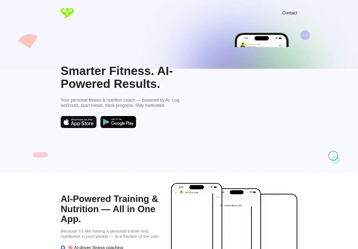 Screenshot of fitlead.ai