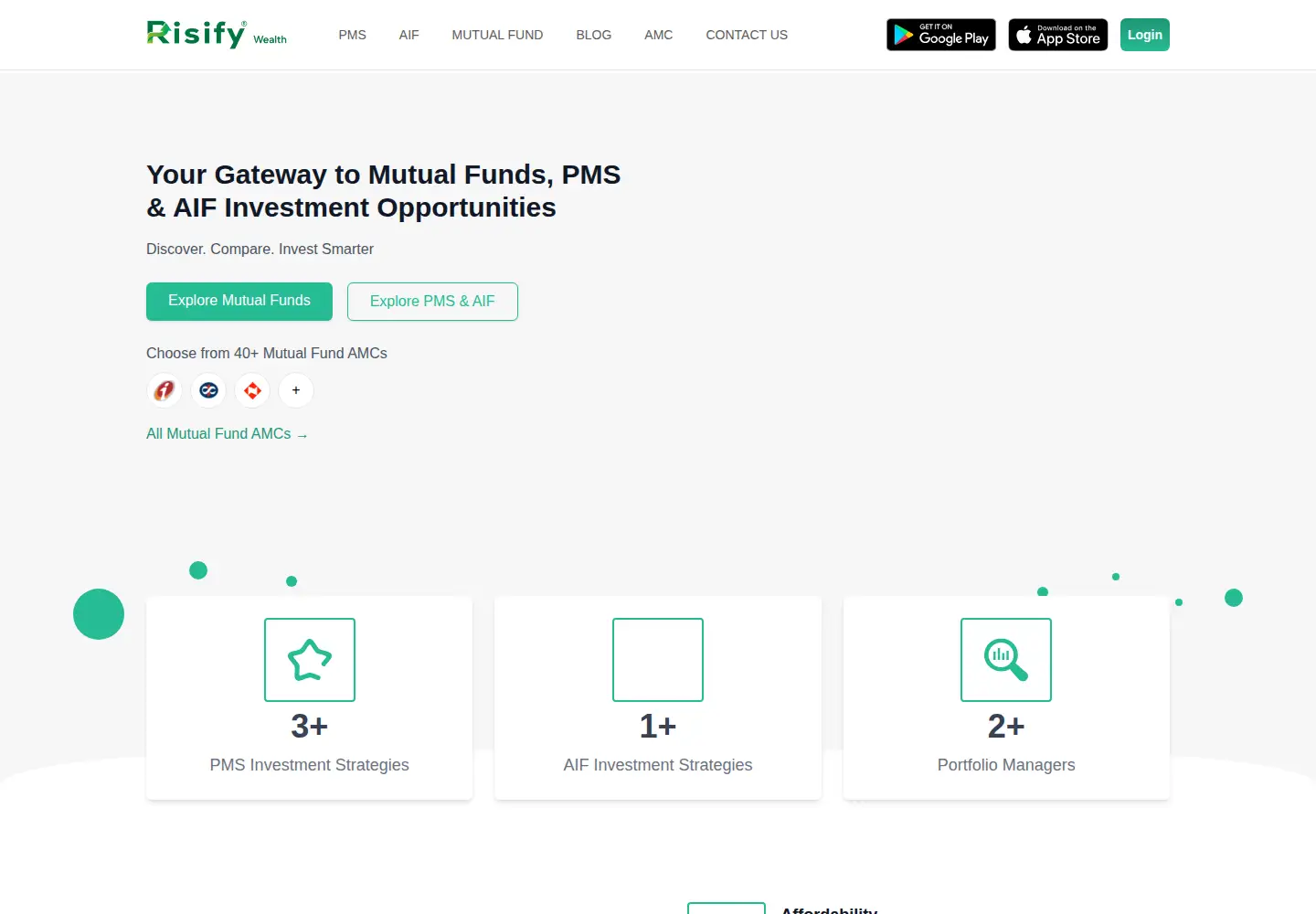 Captured homepage of risify.ai in the current scan