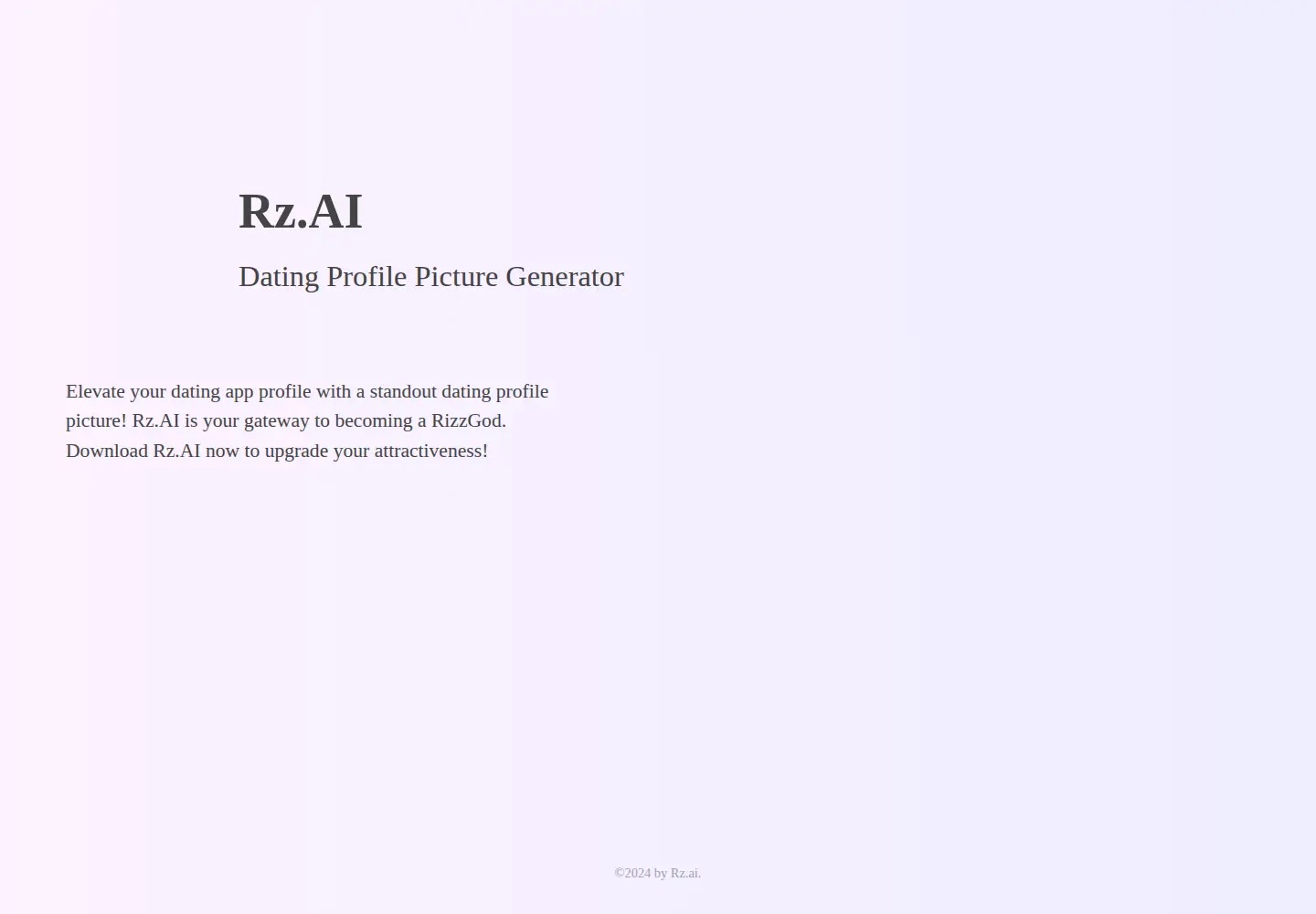 Screenshot of rizz-gpt.ai
