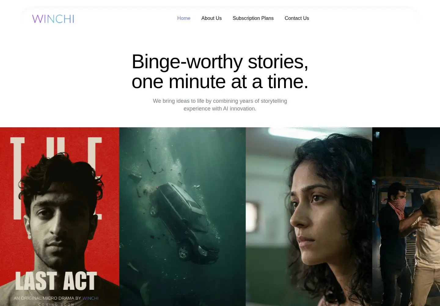 Screenshot of winchi.ai