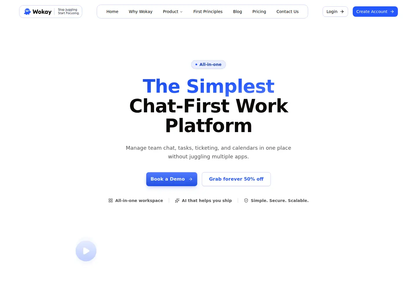 Screenshot of wokay.ai