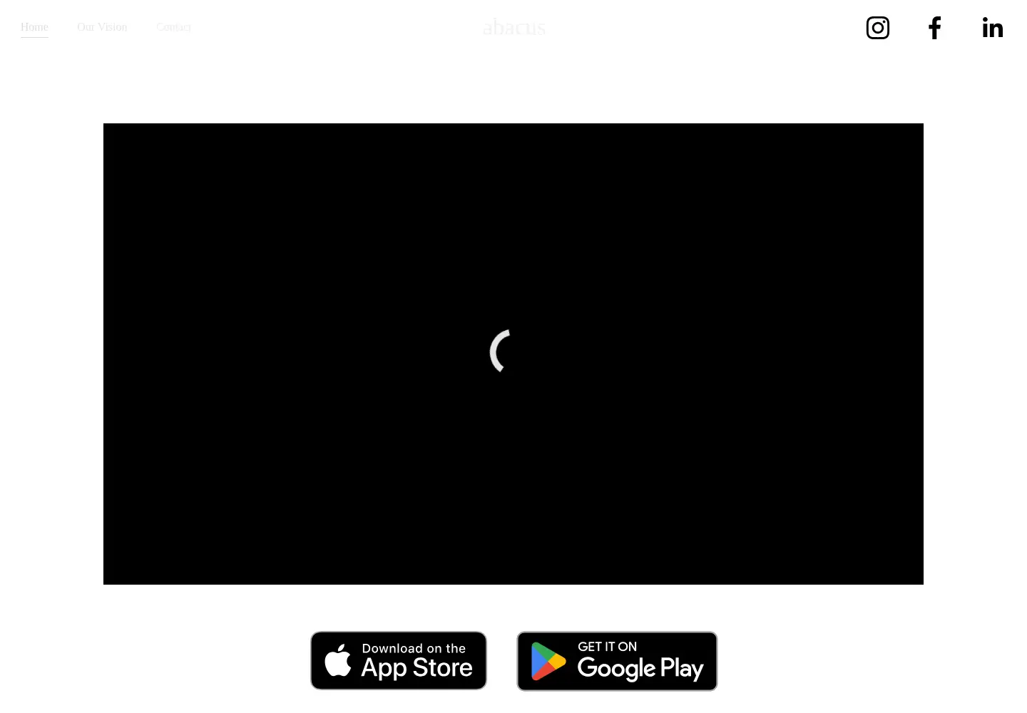Captured homepage of abacuslearning.app in the current scan