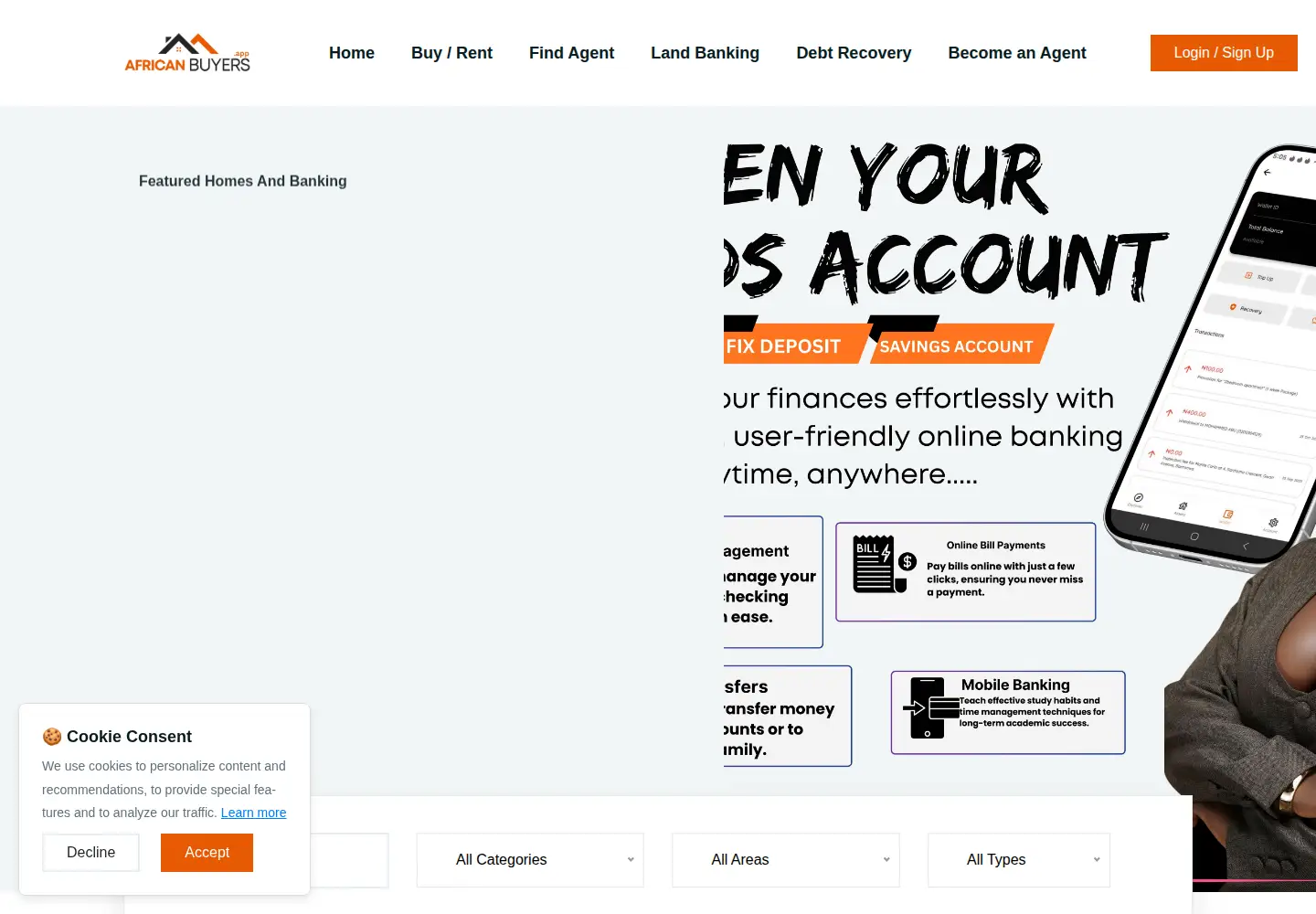 Screenshot of africanbuyers.app