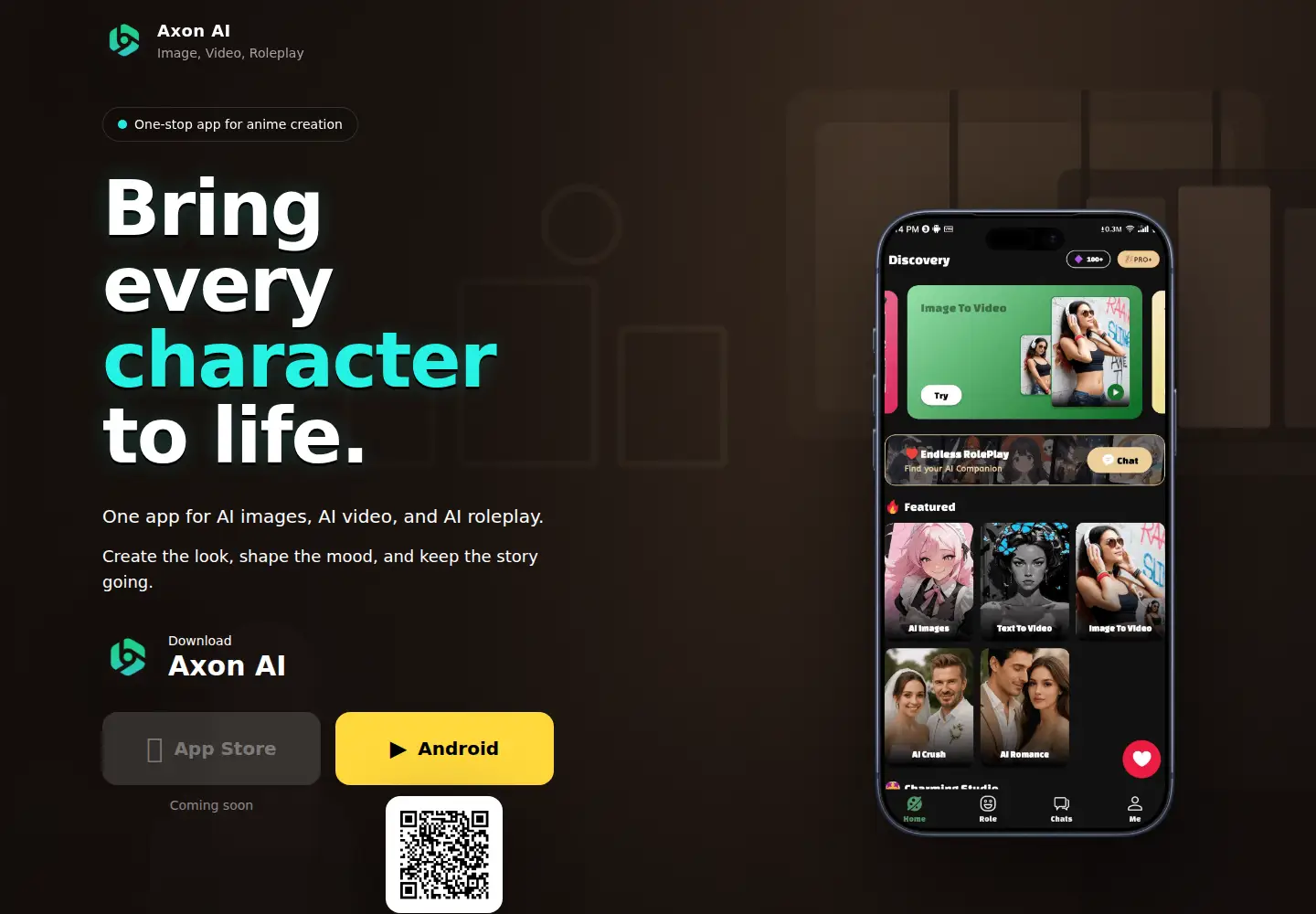 Captured homepage of axon-ai.app in the current scan