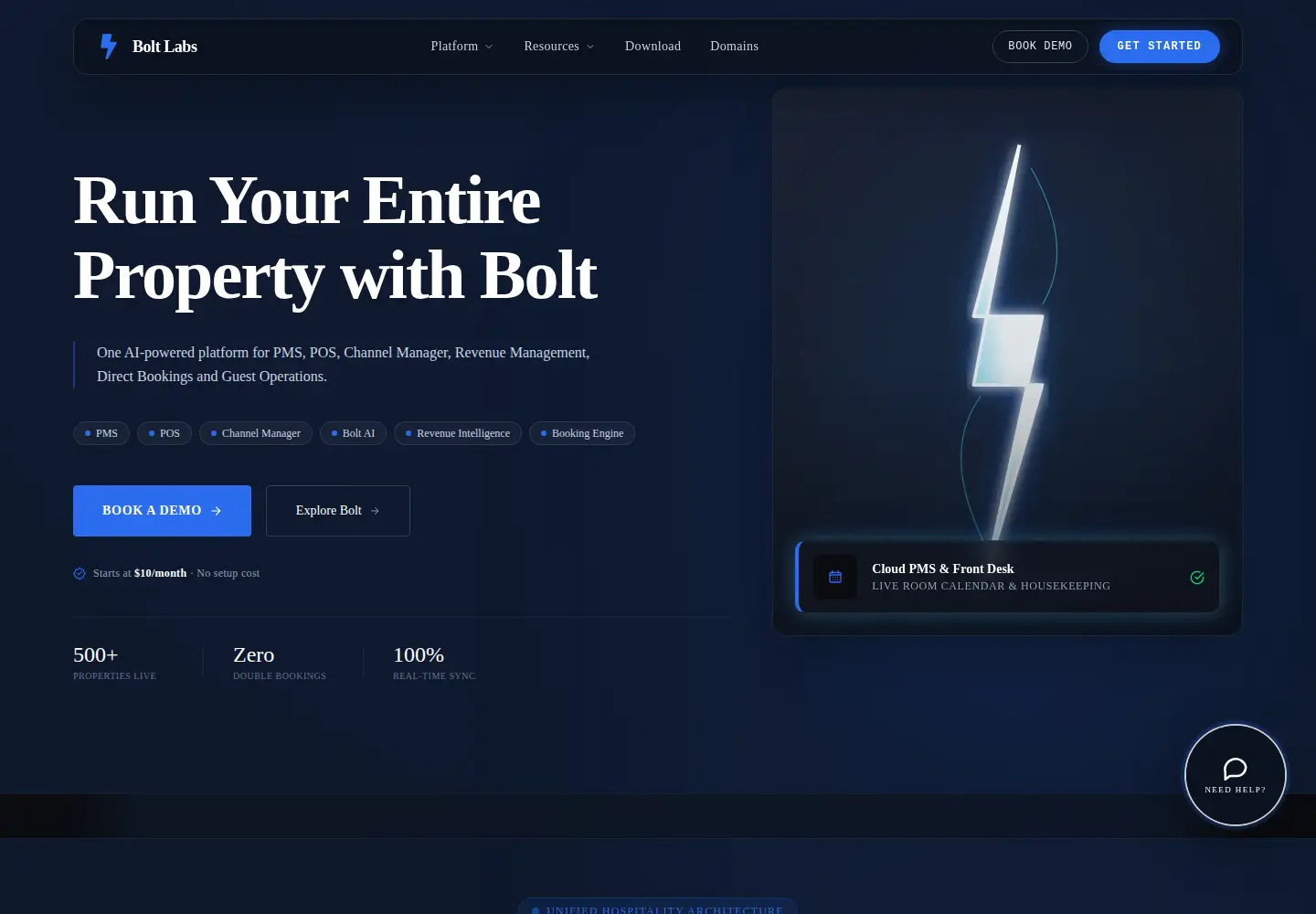 Screenshot of boltlabs.app