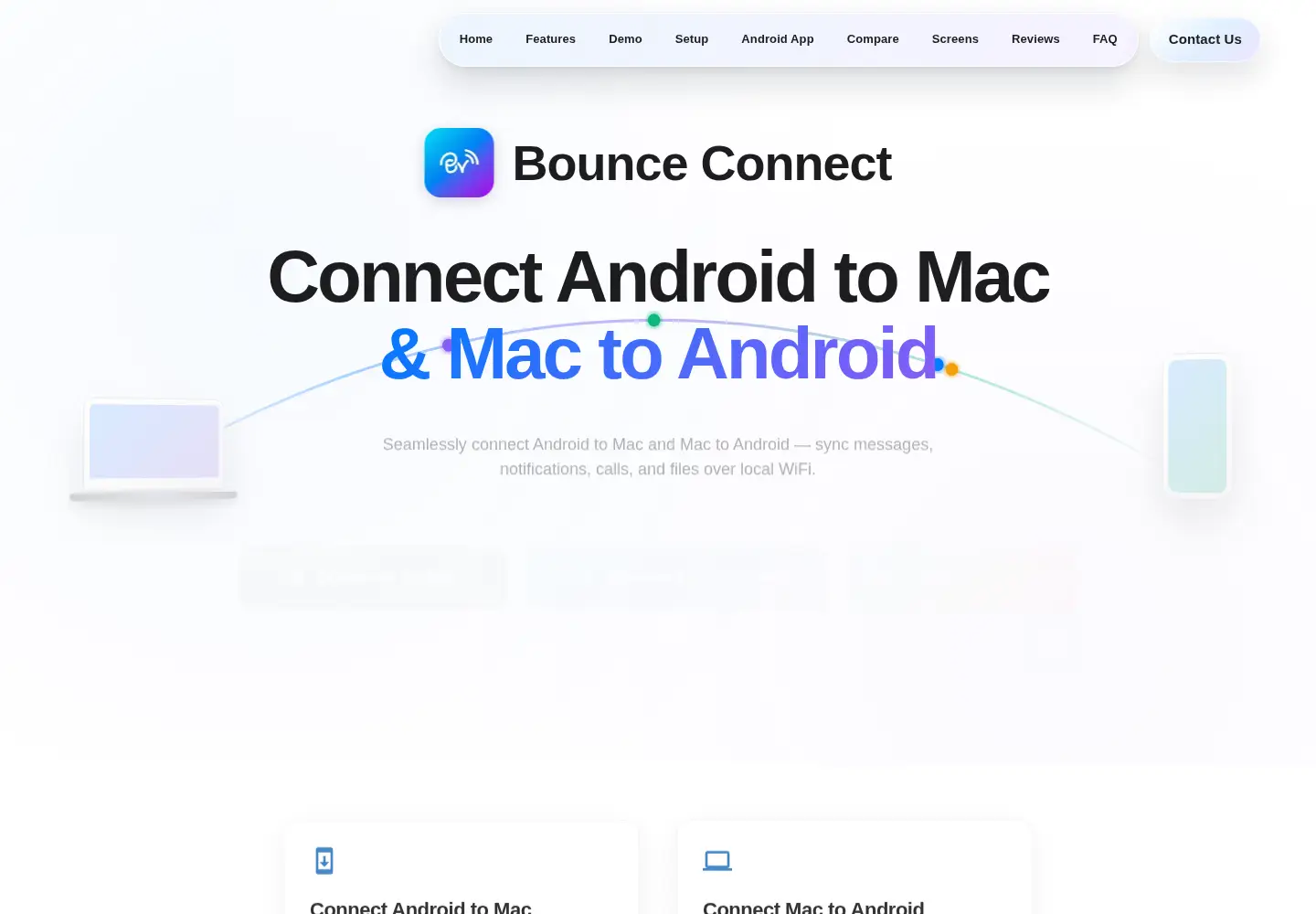 Screenshot of bounceconnect.app