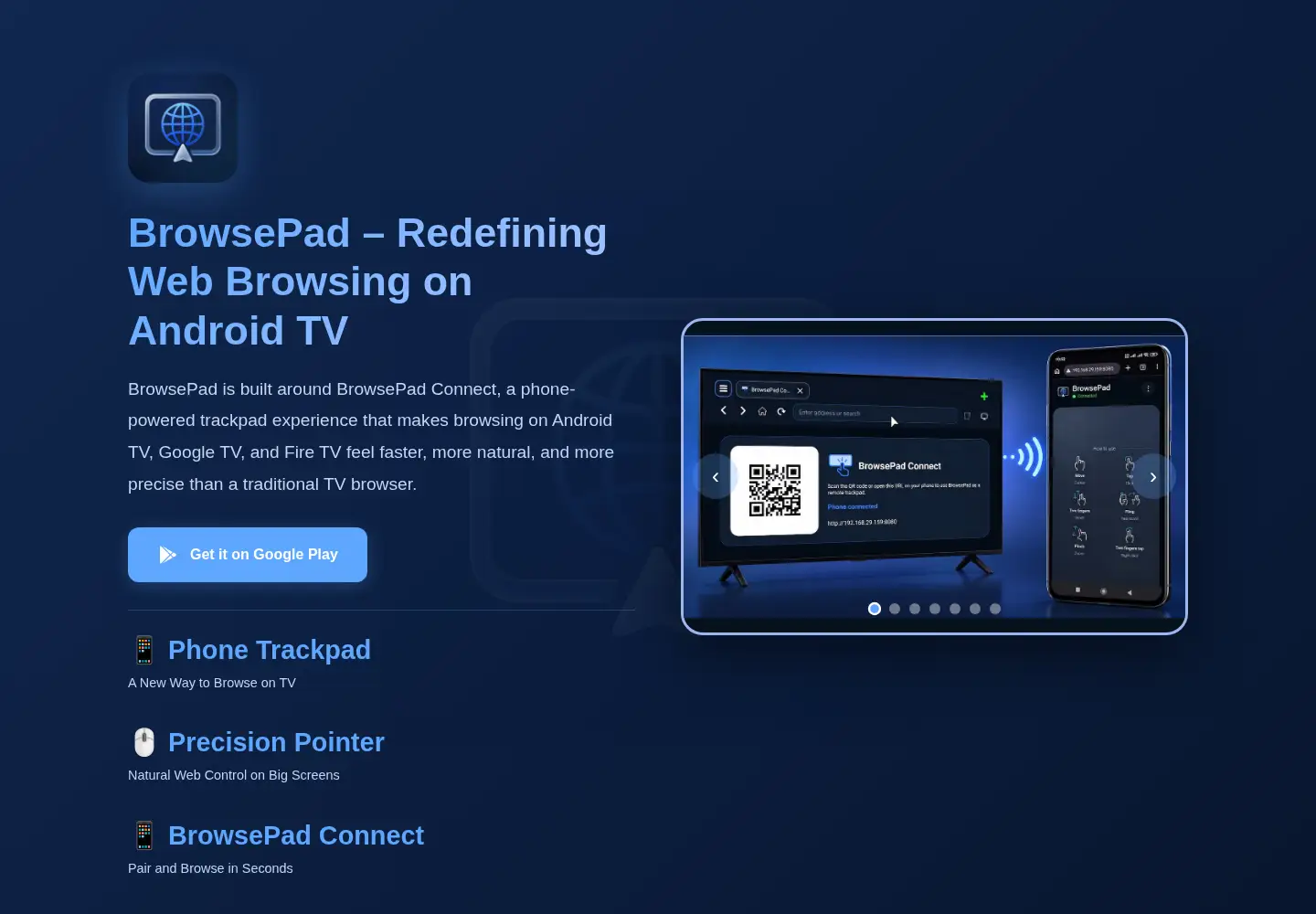 Screenshot of browsepad.app