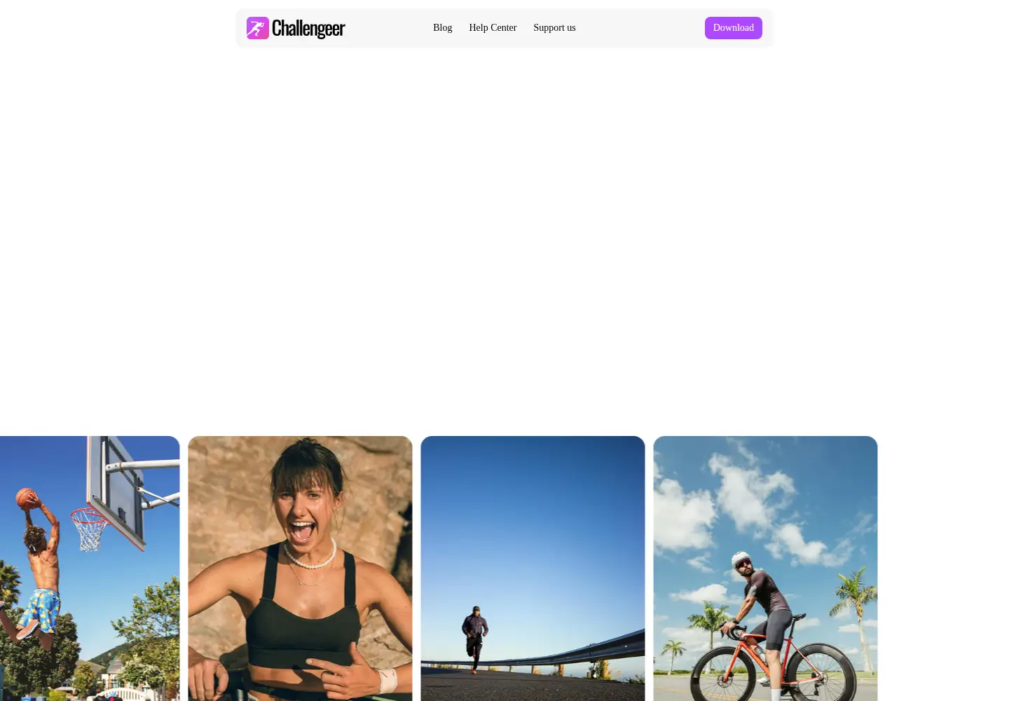 Screenshot of challengeer.app