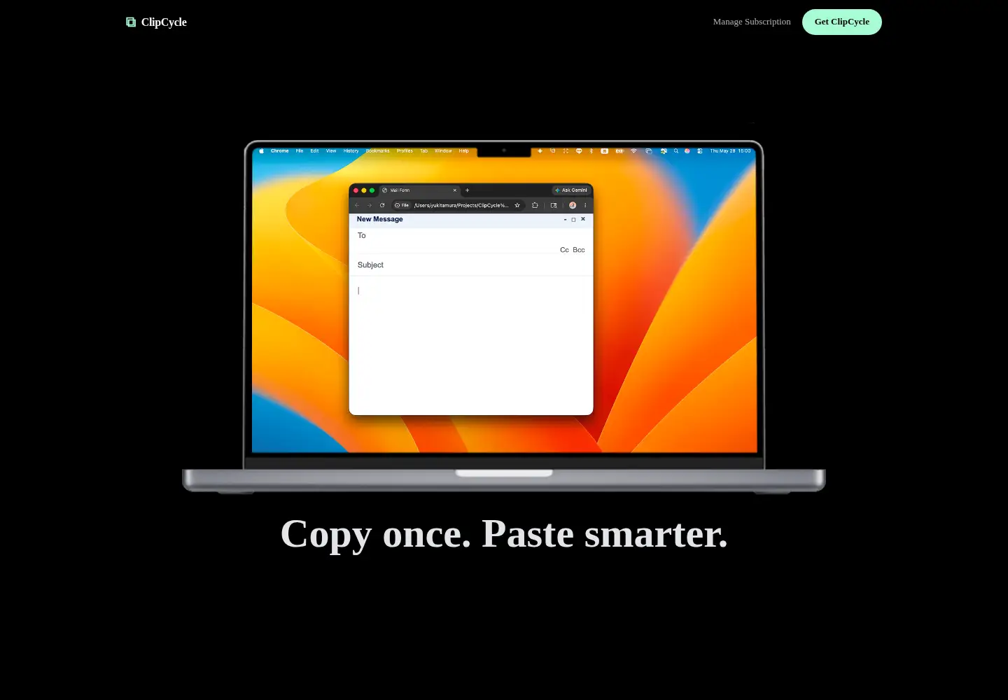 Screenshot of clipcycle.app