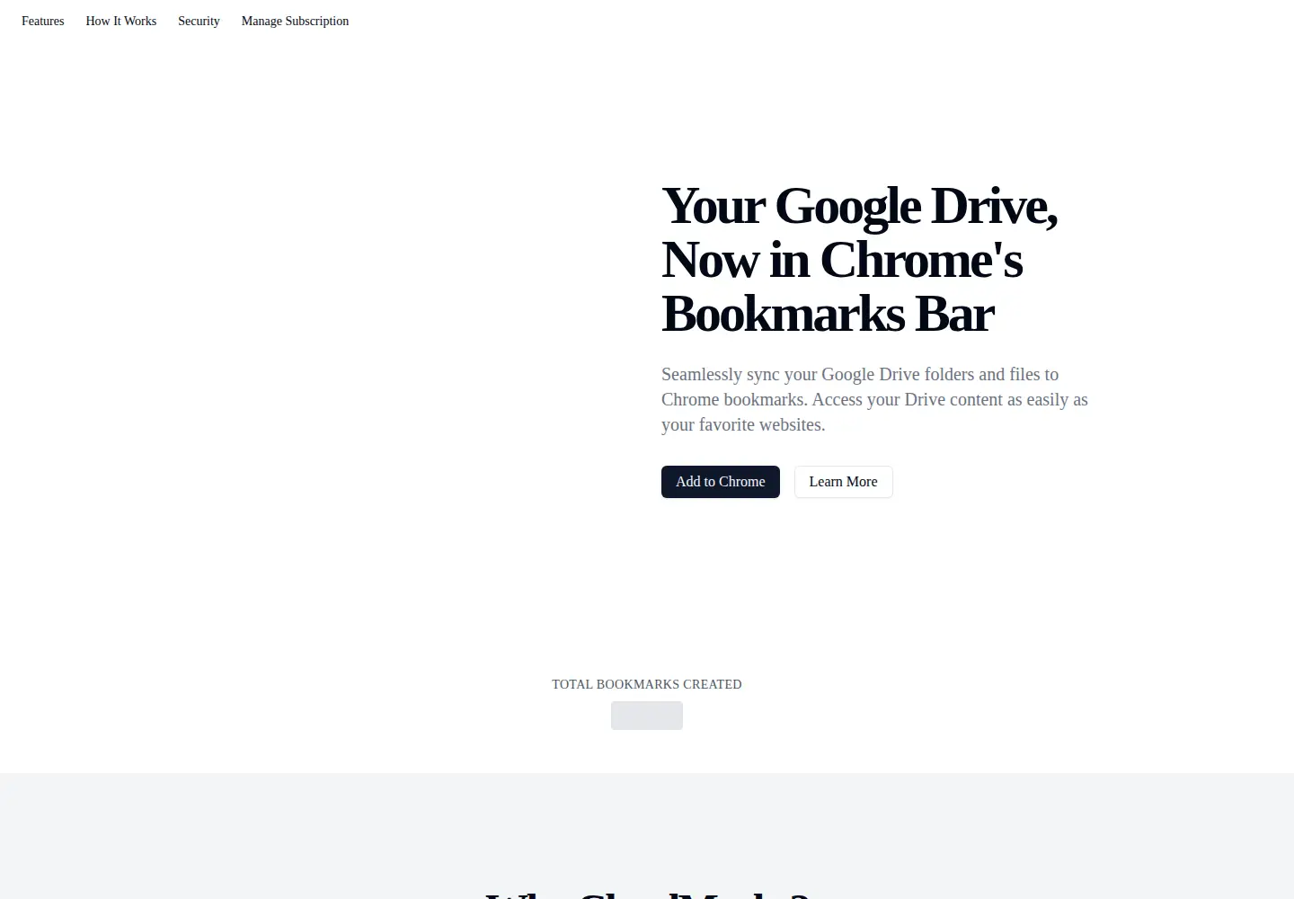 Captured homepage of cloudmarks.app in the current scan