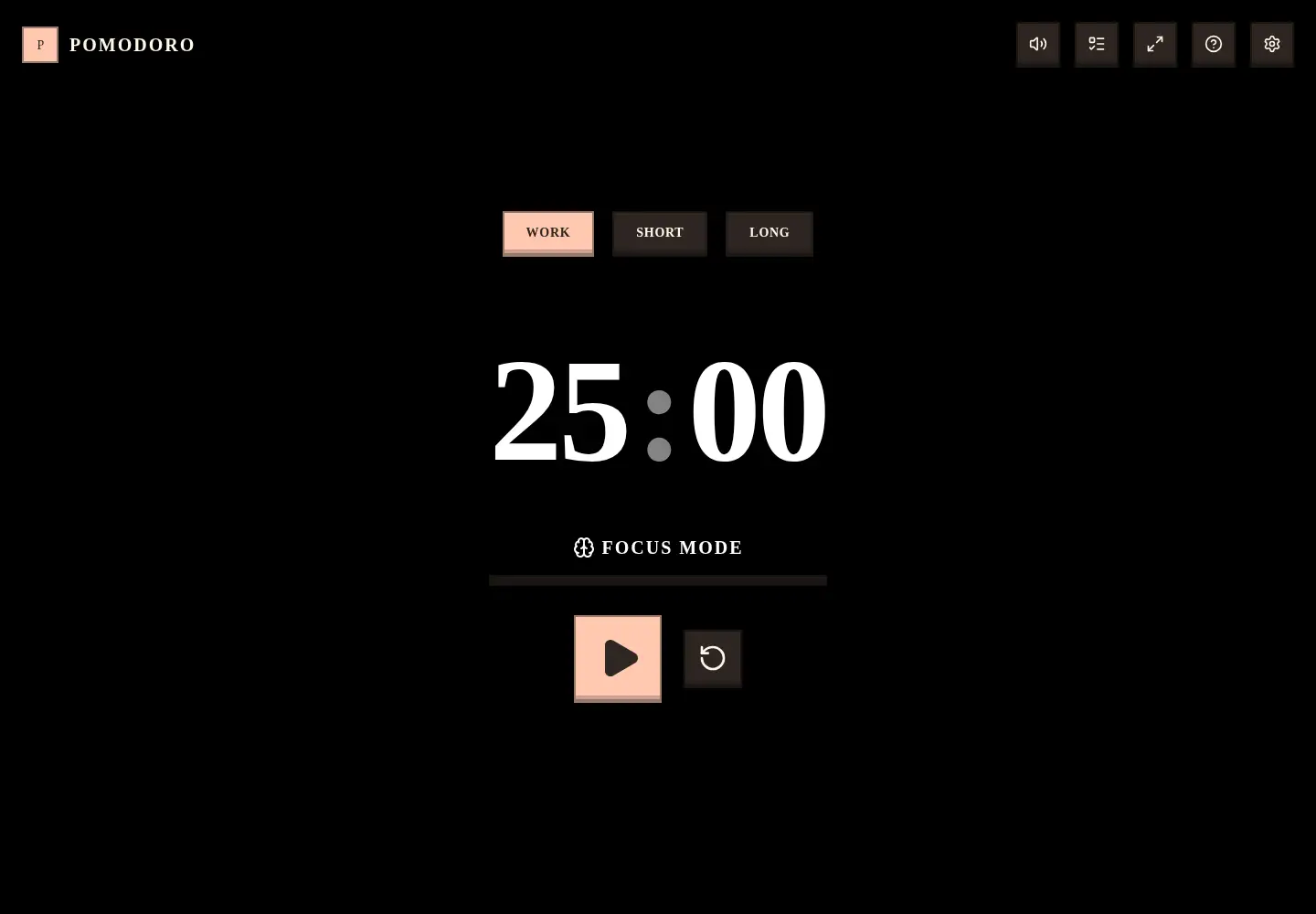 Screenshot of cozypomo.app