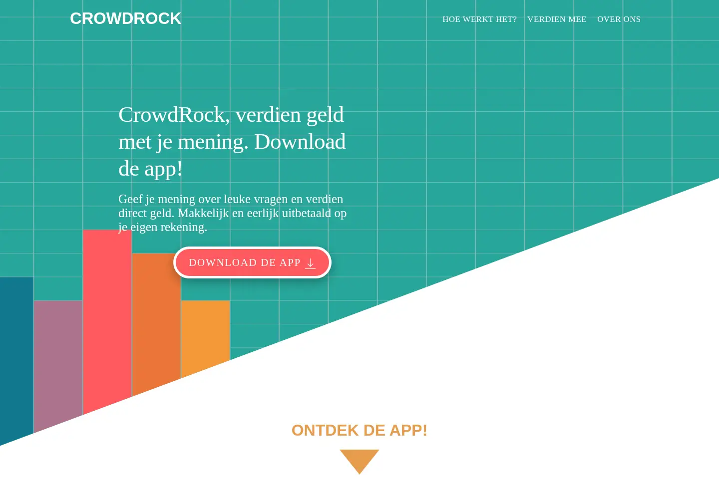 Captured homepage of crowdrock.app in the current scan