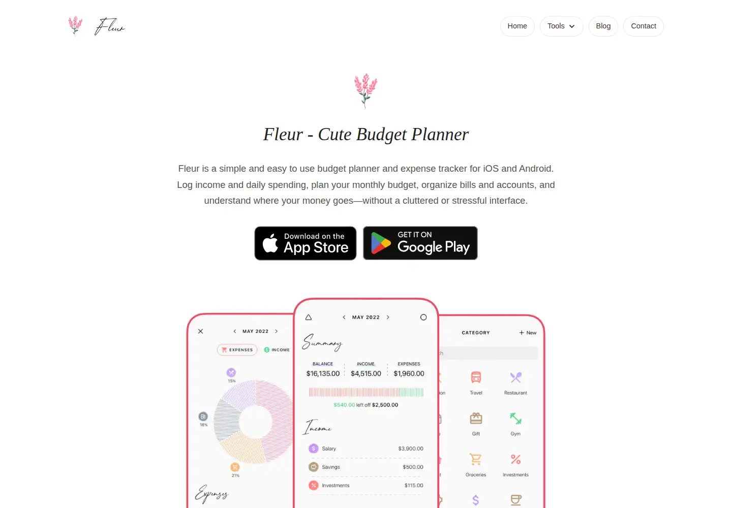 Screenshot of fleur.app