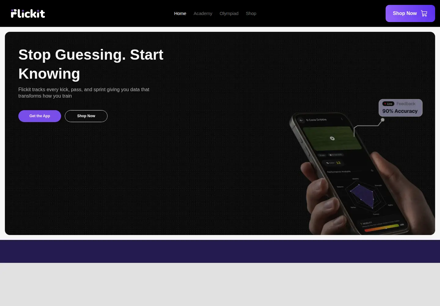 Screenshot of flickit.app