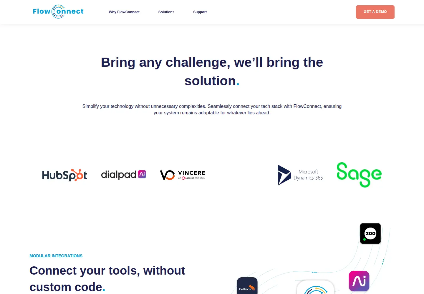 Screenshot of flowconnect.app