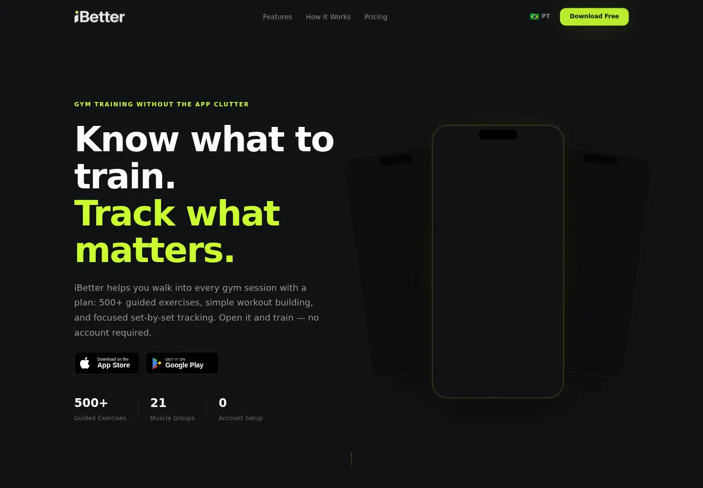 Screenshot of ibetter.app