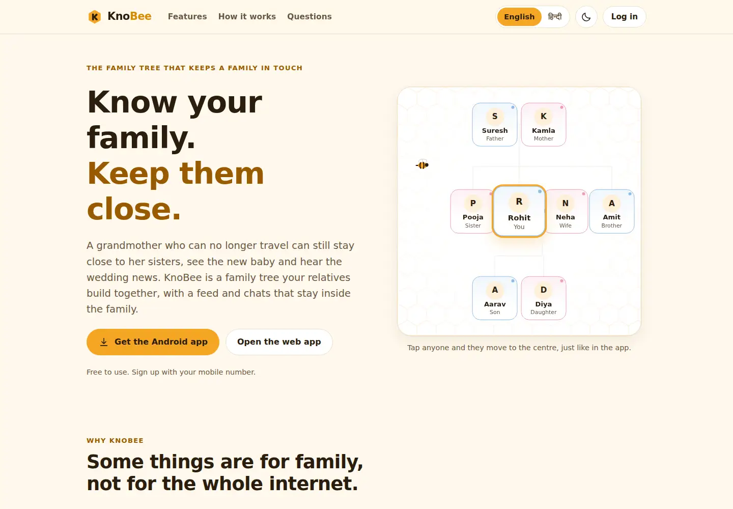 Screenshot of knobee.app
