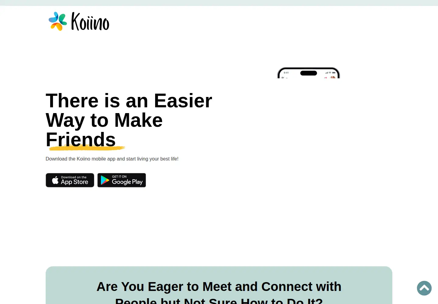 Screenshot of koiino.app