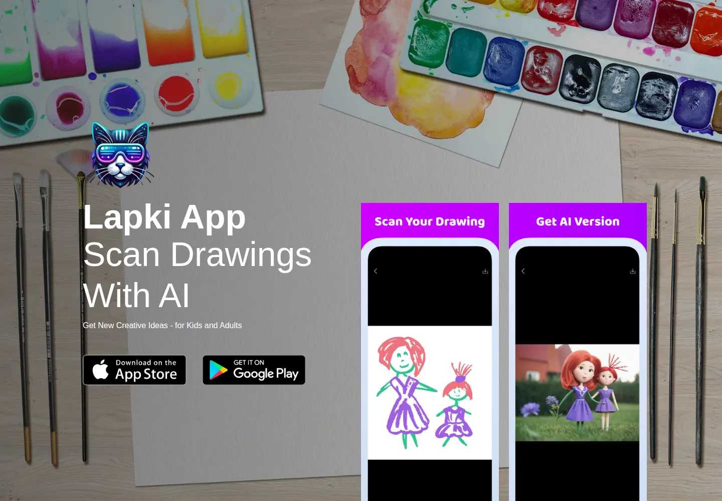 Captured homepage of lapki.app in the current scan