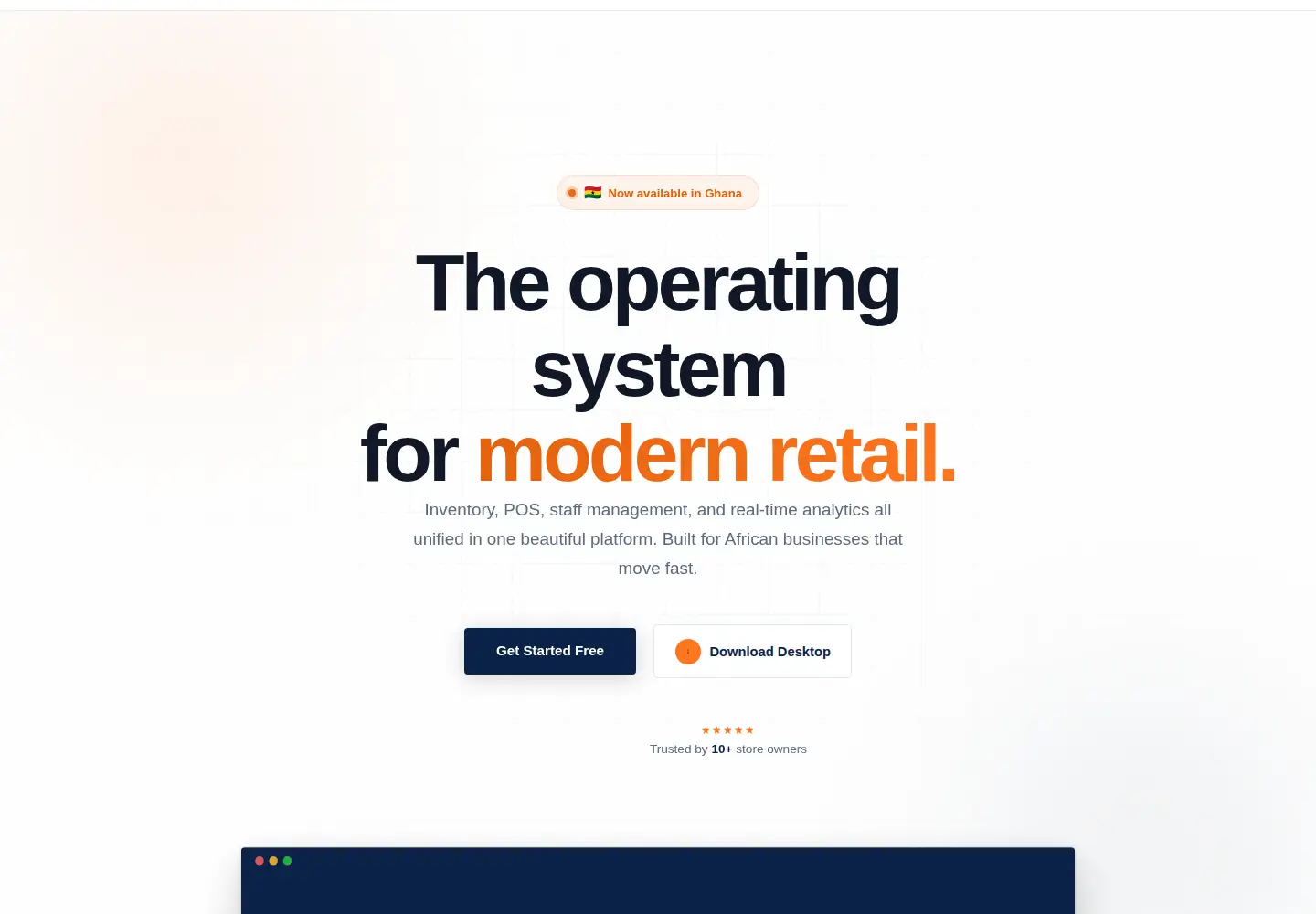 Screenshot of microbiz.app