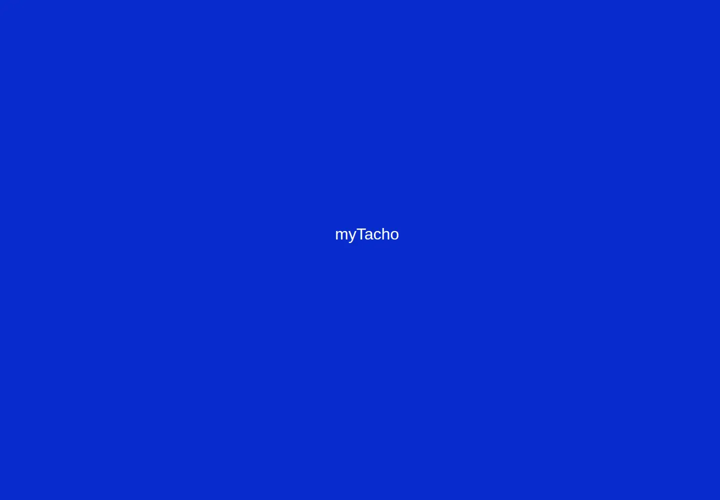 Screenshot of mytacho.app