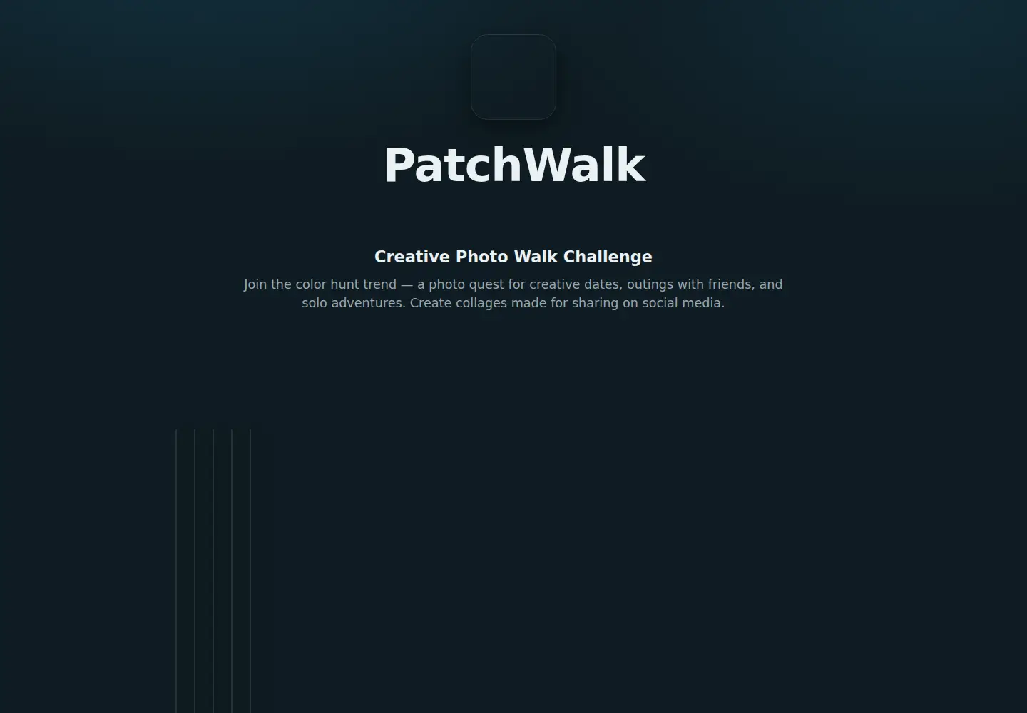 Screenshot of patchwalk.app