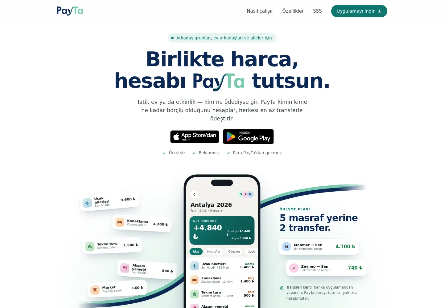 Screenshot of payta.app