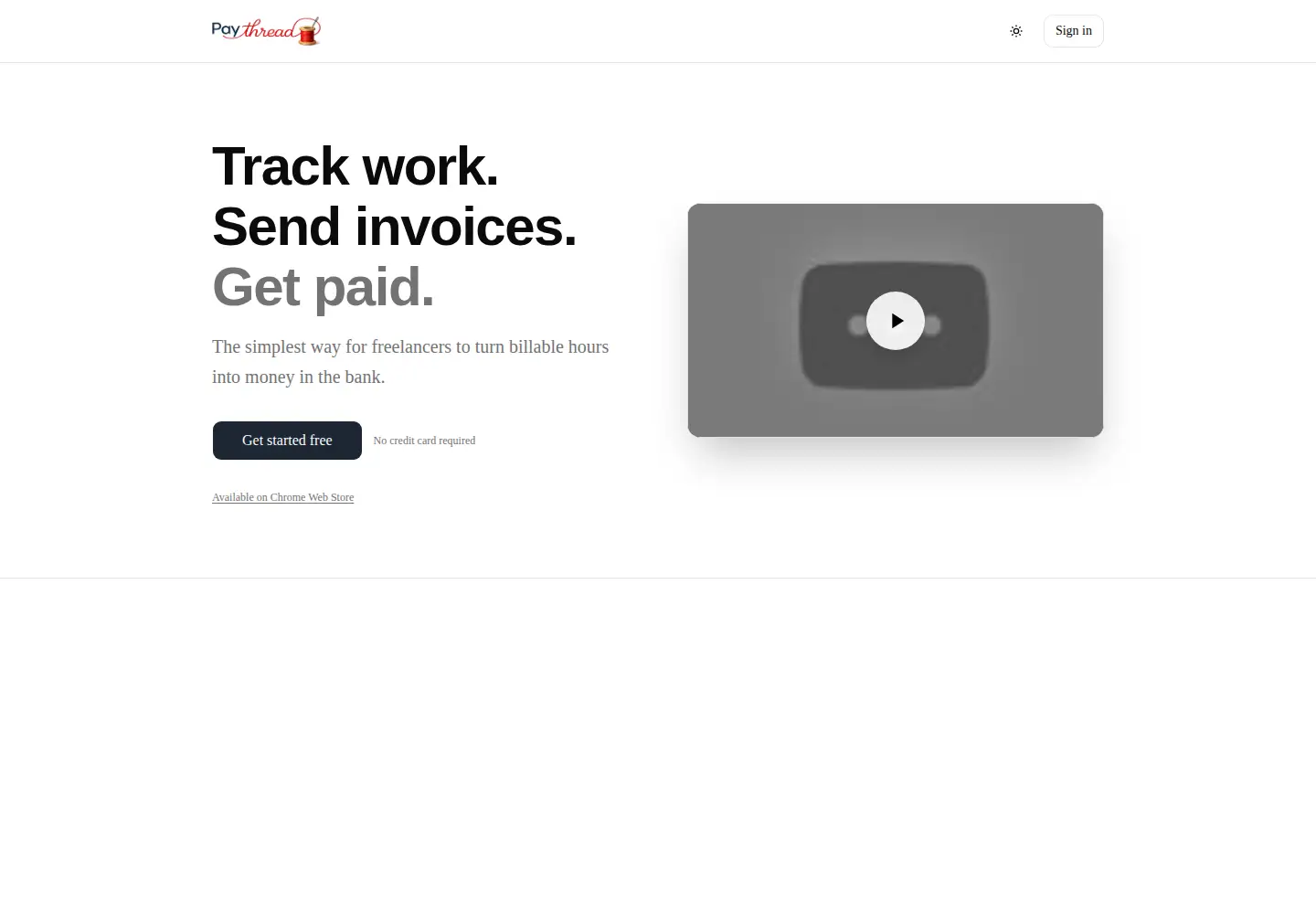 Screenshot of paythread.app