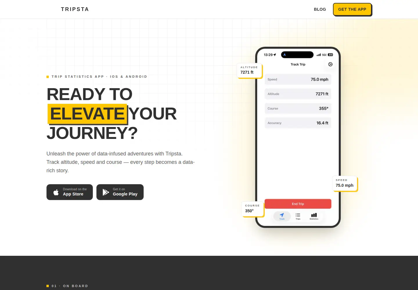 Screenshot of tripsta.app