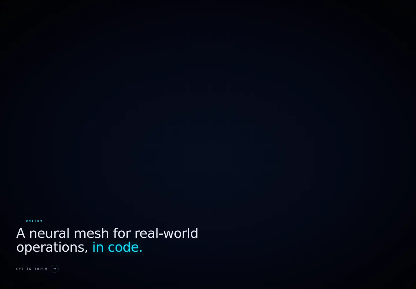 Screenshot of unit09.app