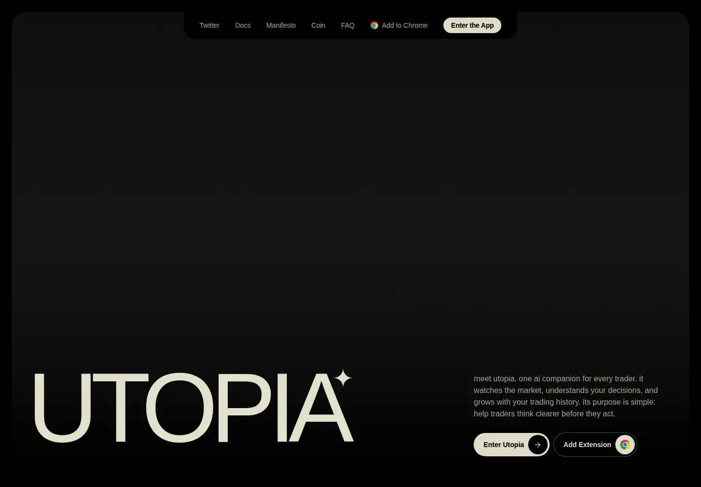 Screenshot of utopiaagent.app