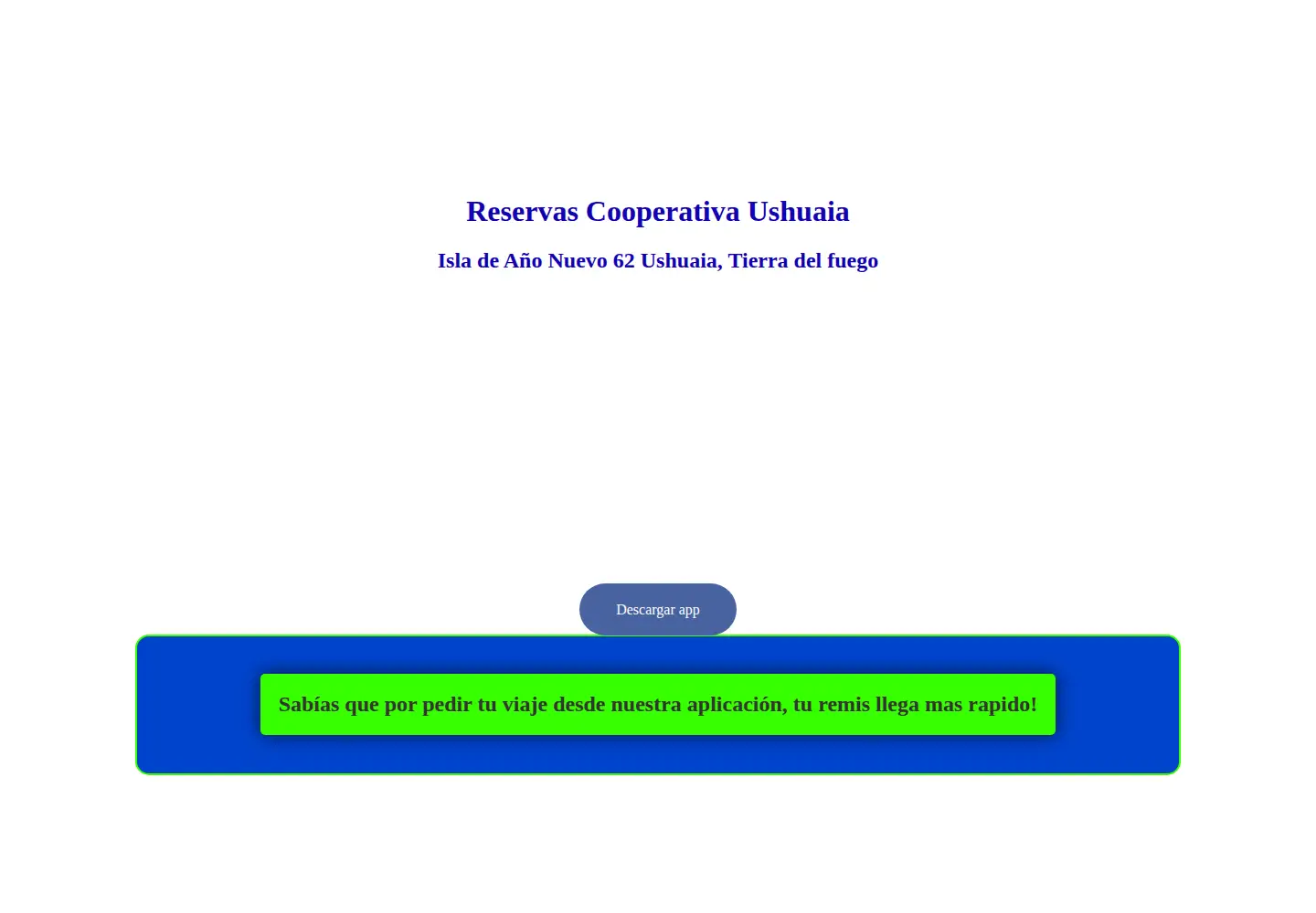 Screenshot of cooperativaremis.com.ar