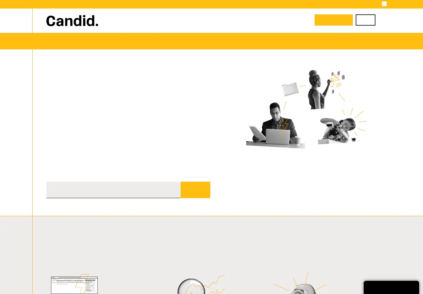 Screenshot of guidestar.org