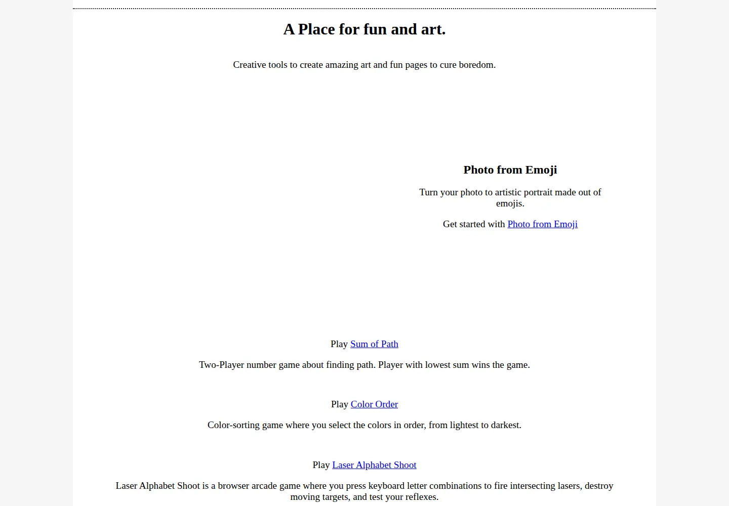 Screenshot of framebead.art