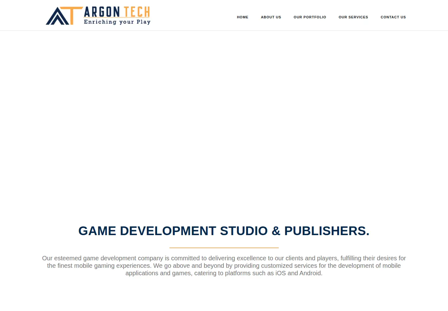 Screenshot of argontech.au