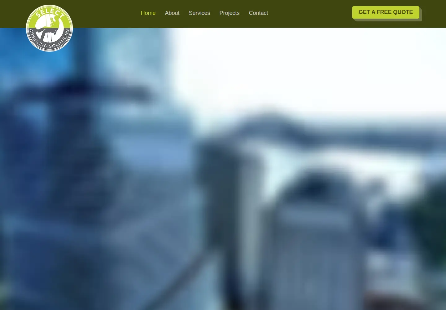 Screenshot of selectabseilingsolutions.com.au