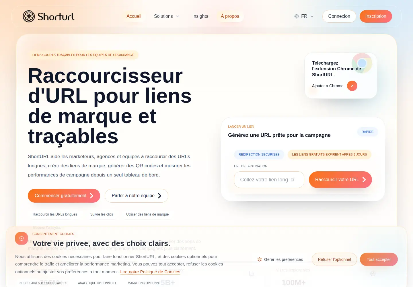 Screenshot of shorturl.bar