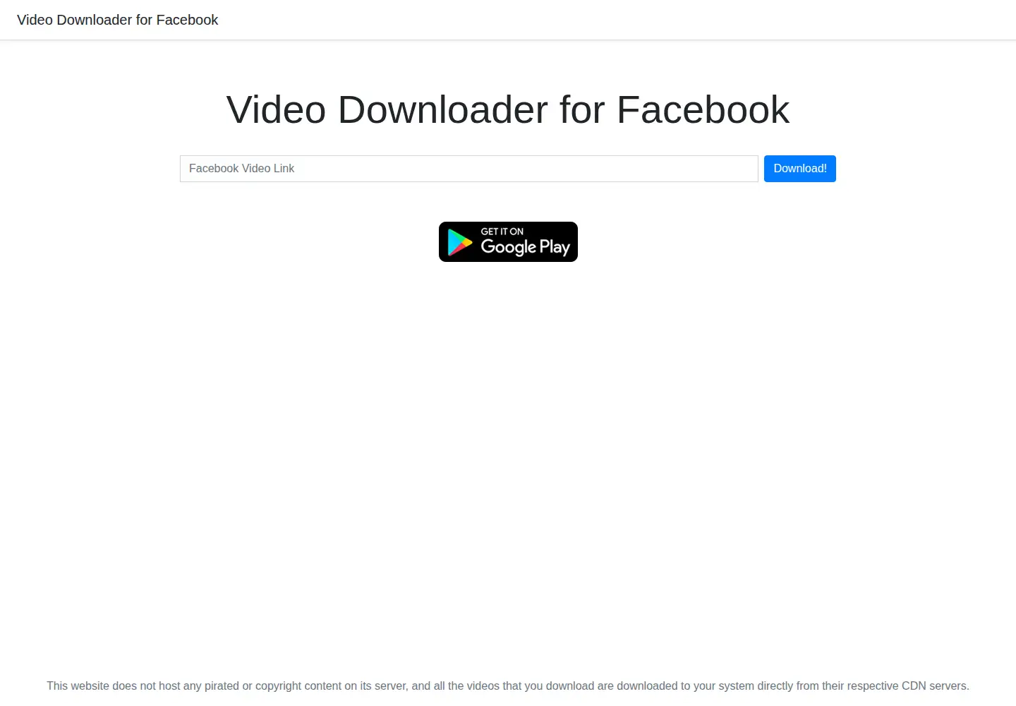 Screenshot of vdf.best